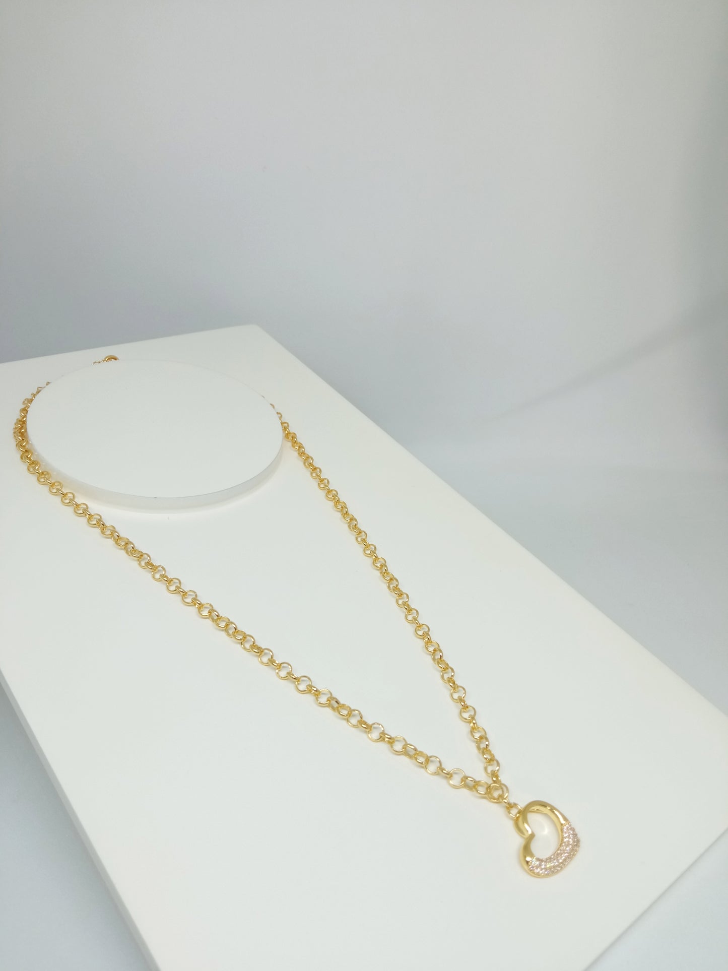 Colar Elo Português - Coração