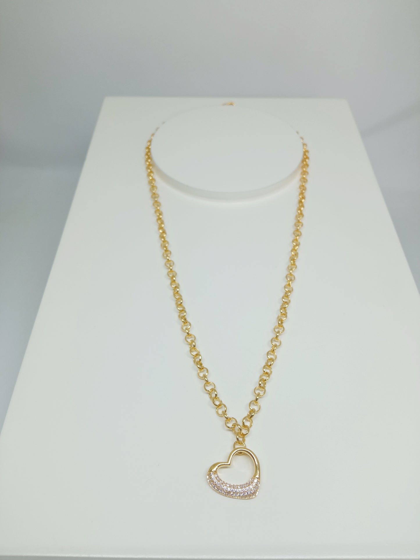 Colar Elo Português - Coração