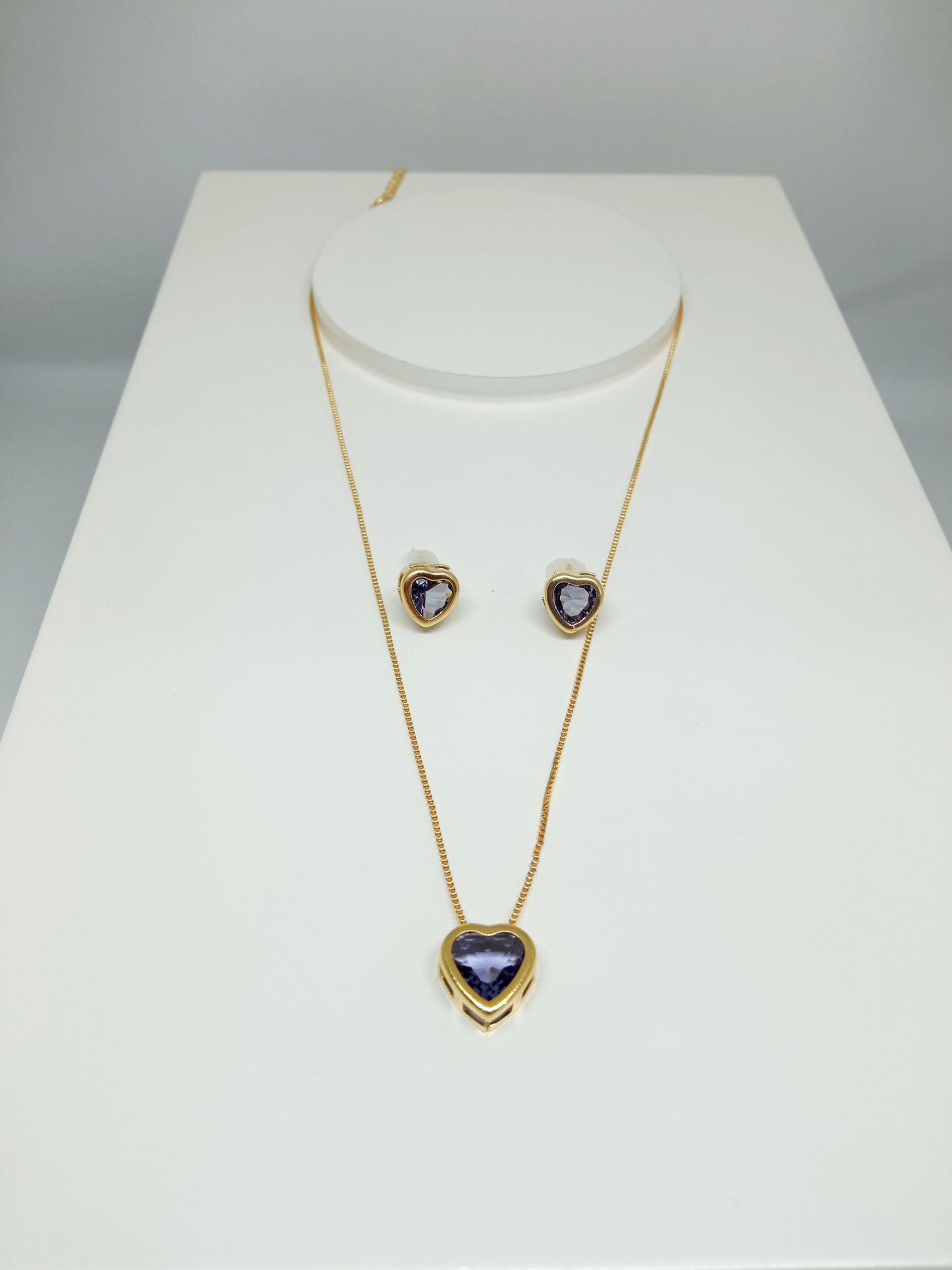 Conjuntos Coração - Cristal