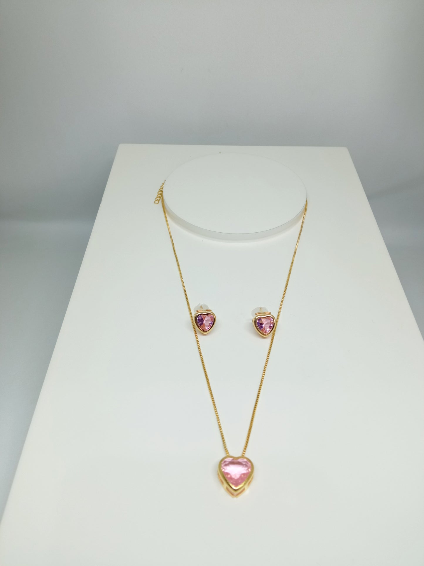 Conjuntos Coração - Cristal