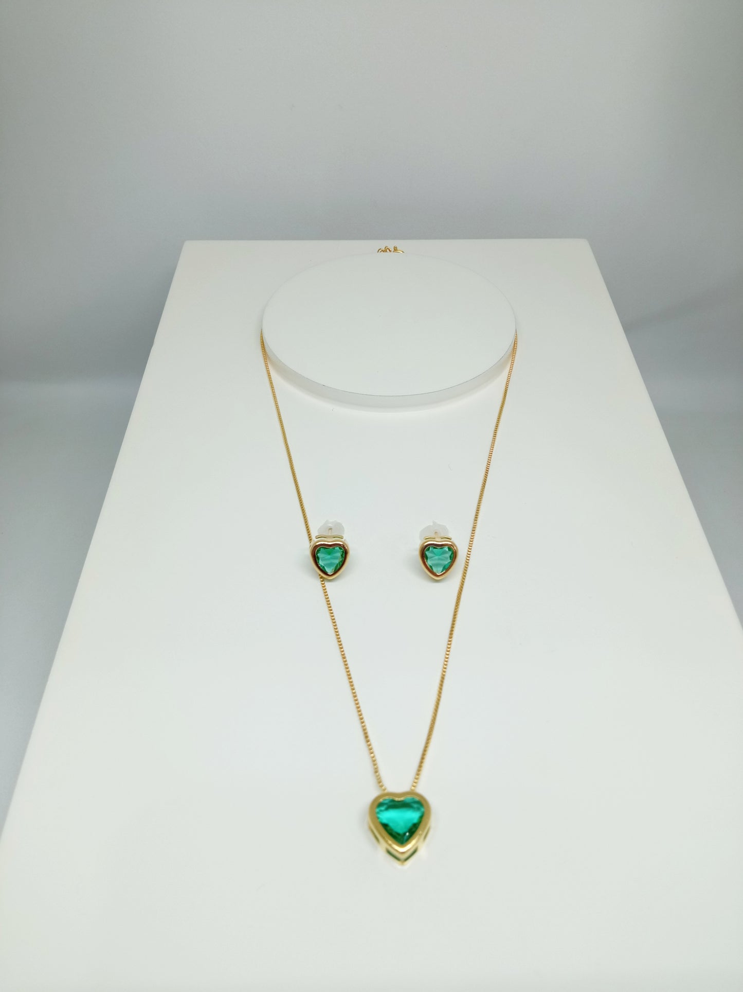 Conjuntos Coração - Cristal