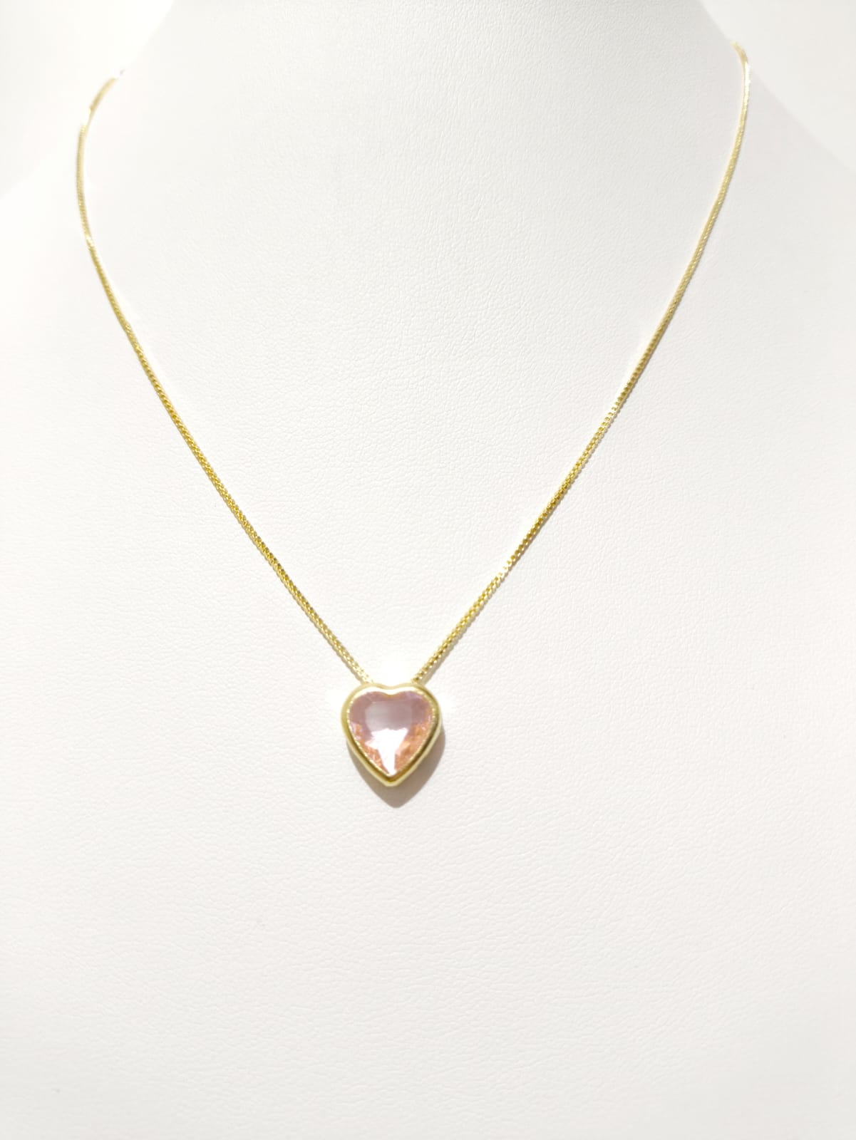 Colar Ponto de Cor - Coração