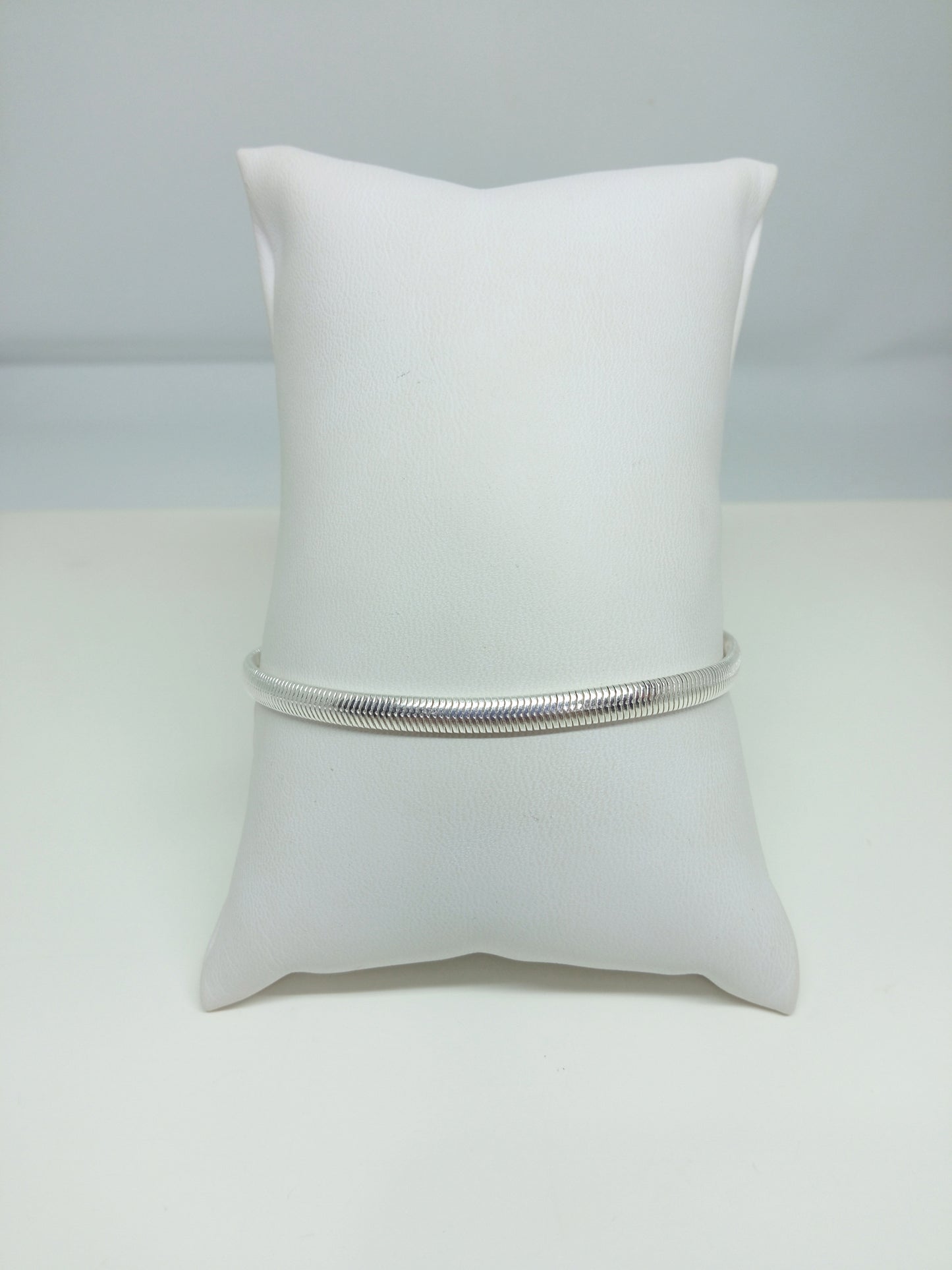 Pulseira Malha - Banho Prata