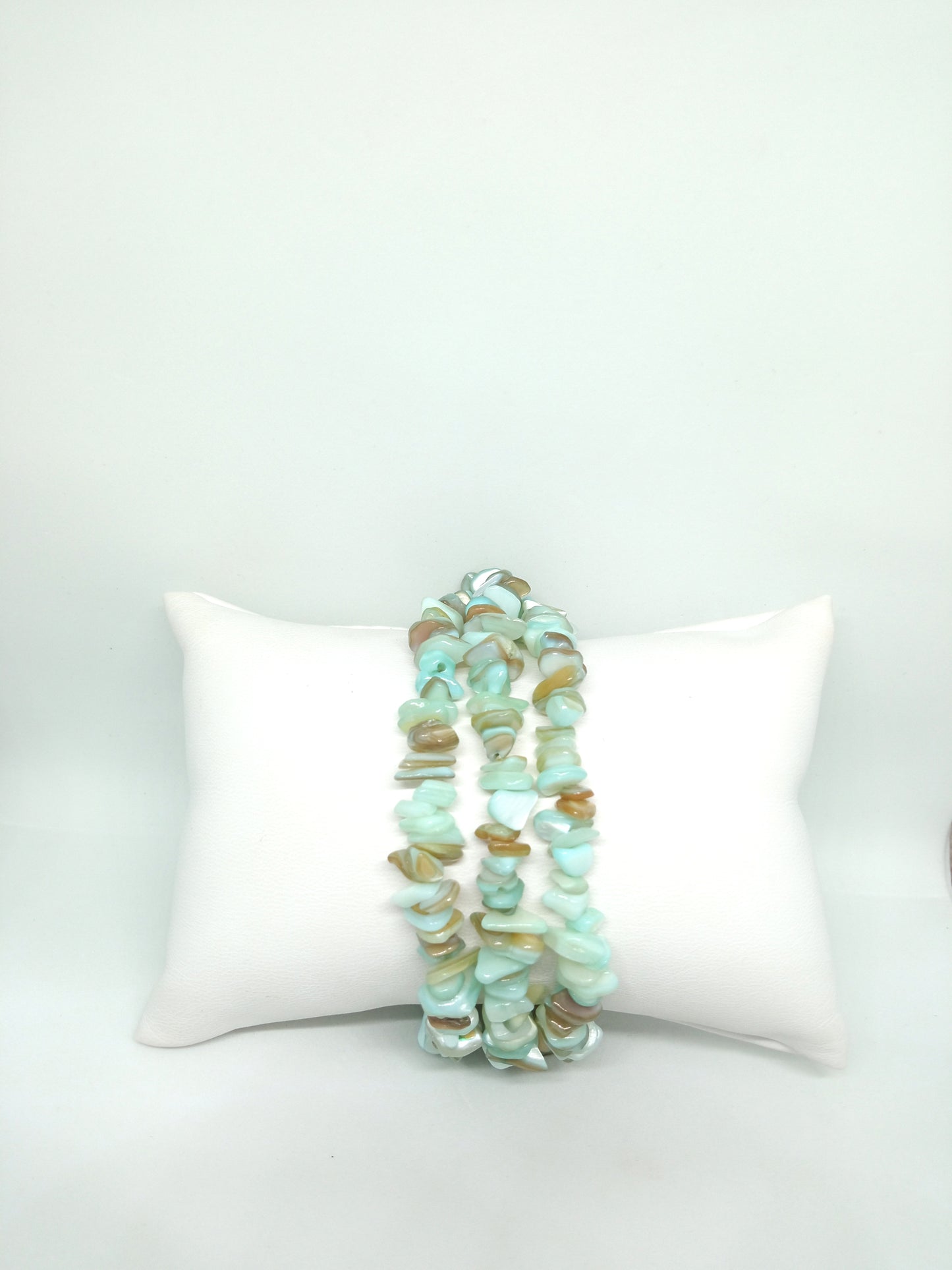 Pulseira Tripla - Pedra Natural