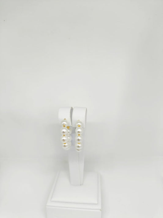 Brinco Argola de Pérola