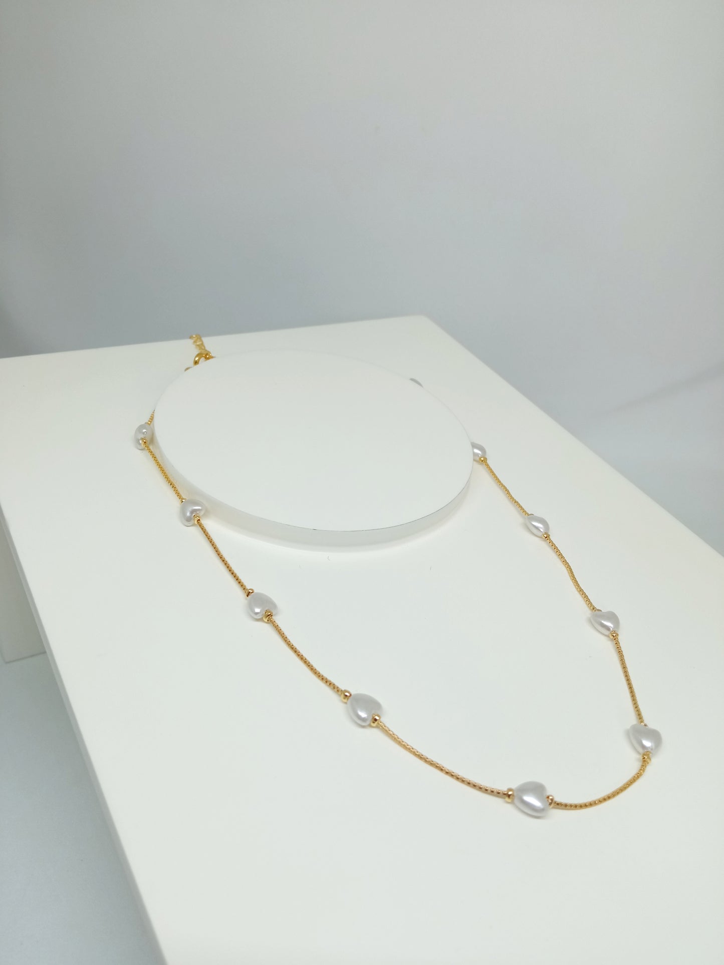 Choker Pérola Coração