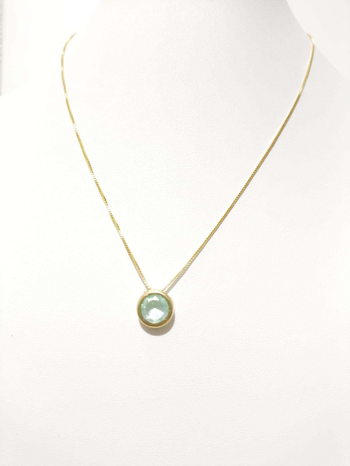 Colar Ponto de Cor - Redondo