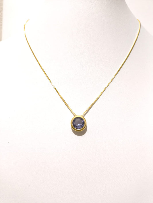 Colar Ponto de Cor - Redondo